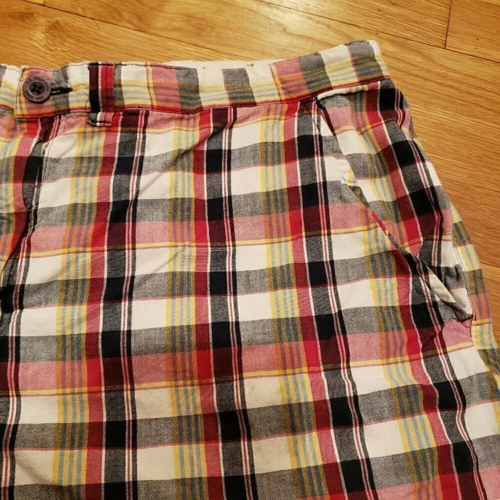 𝅺u.s. Polo Assn. Men's 42 Plaid Board Shorts